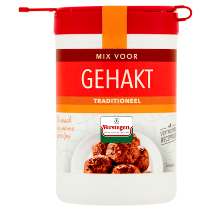 Mix voor gehakt zonder paneermeel