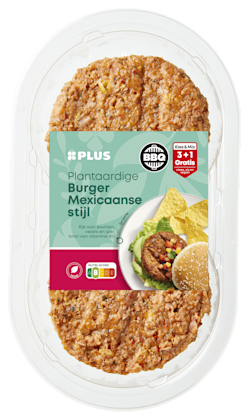 BBQ Plantaardige Mexicaanse burger