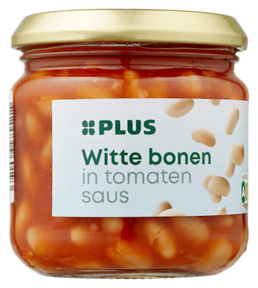 Witte bonen in tomatensaus