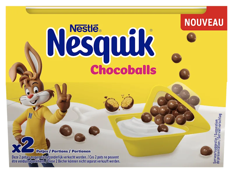 Nestlé Nesquik Chocoballs 2x 120g