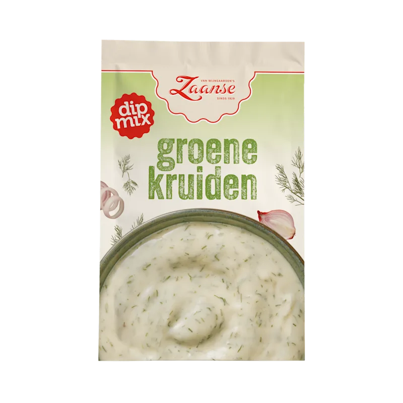 Zaanse Dipmix Groene Kruiden