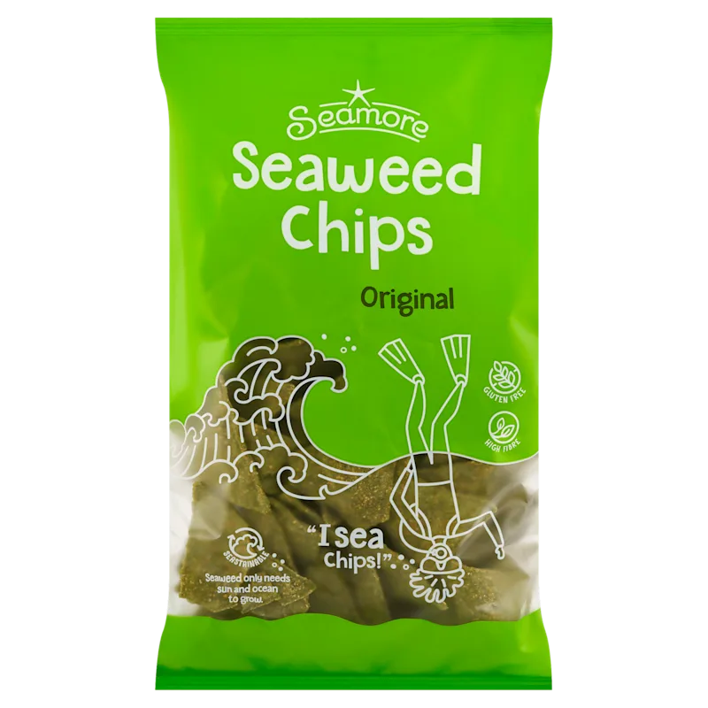 Seamore Seaweed Chips Original 135 g