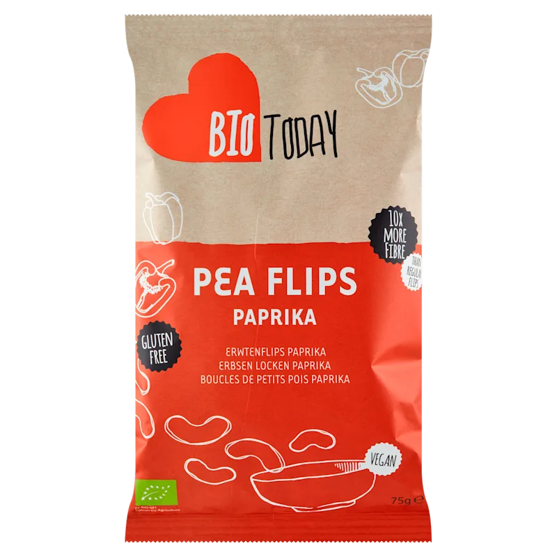 BioToday Pea Flips Paprika