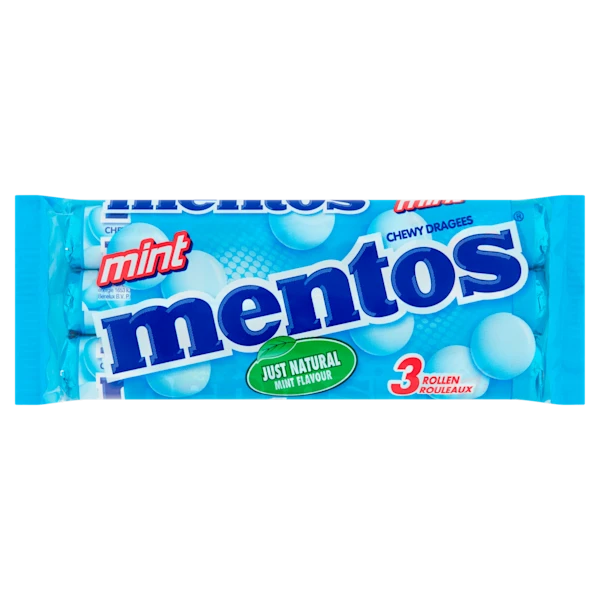 Mentos Mint 3-pack