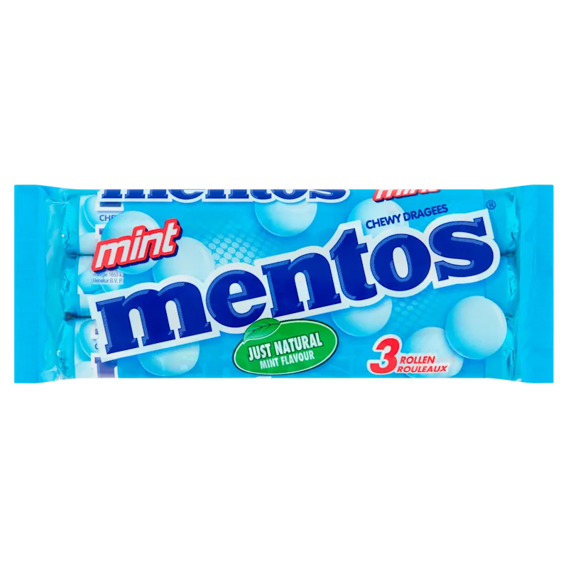 Mentos Mint 3-pack