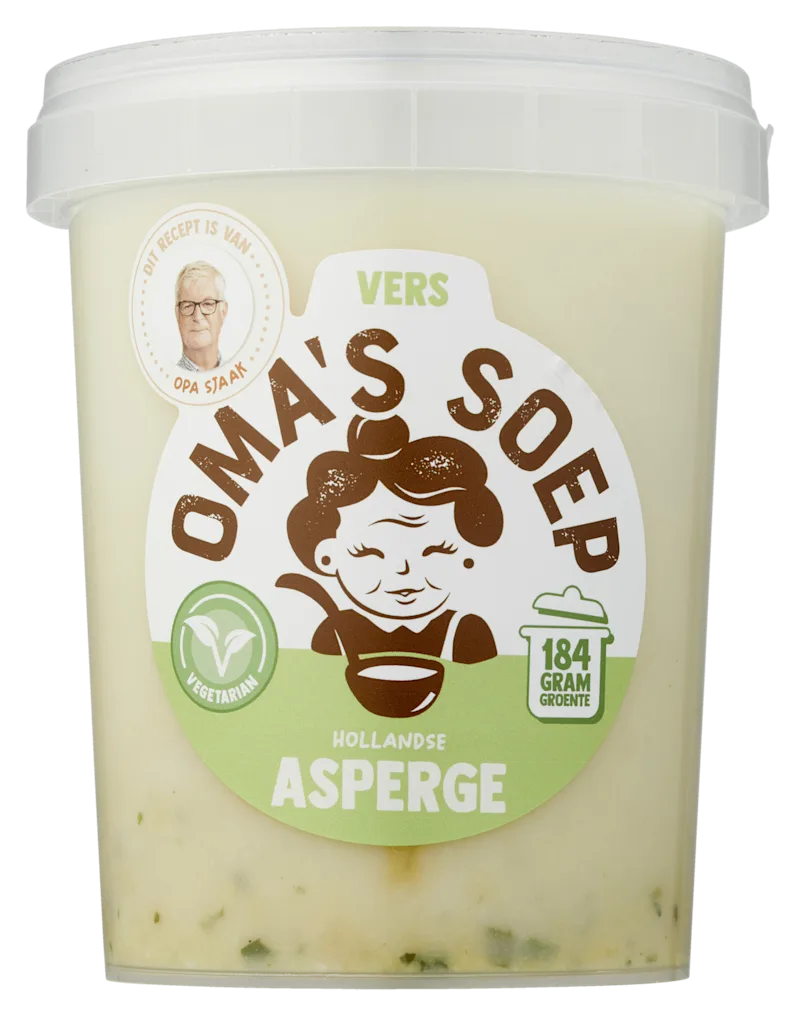 Oma's Soep Hollandse aspergesoep