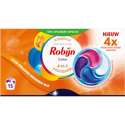 Robijn 3-in-1 classics capsules color