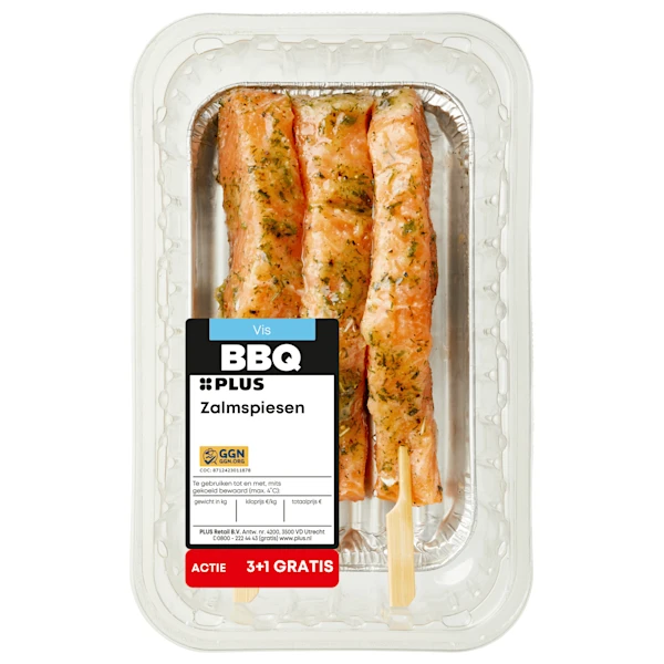 PLUS BBQ Zalmspiesen