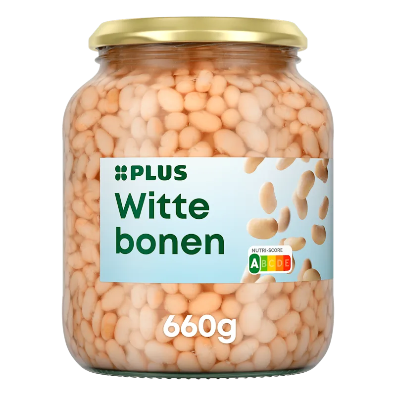 PLUS Witte bonen 0% toegevoegd zout