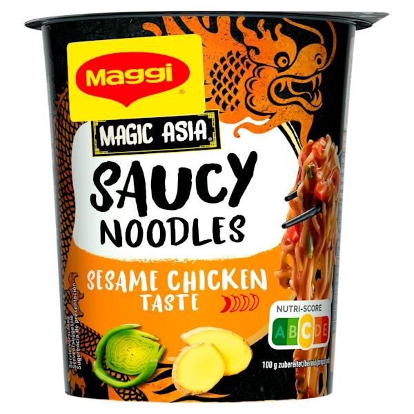 Maggi Saucy noodles sesame chicken