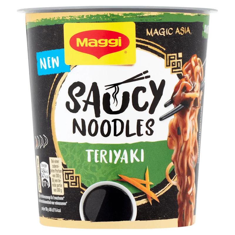 Maggi Saucy noodles teriyaki