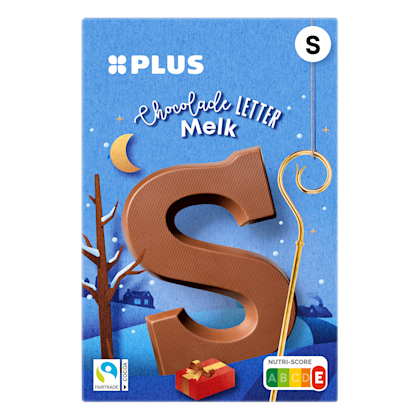 Letters Melk Fairtrade.