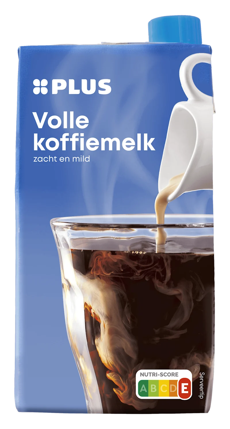 PLUS Volle koffiemelk