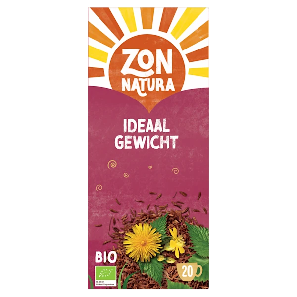 Zonnatura Thee ideaal gewicht bio