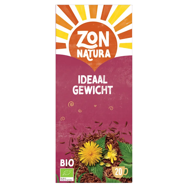 Zonnatura Thee ideaal gewicht bio