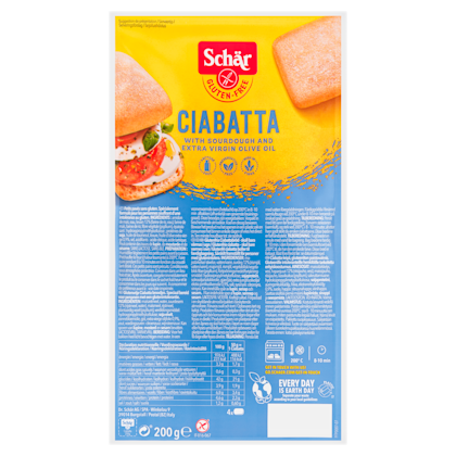 Glutenvrije ciabatta