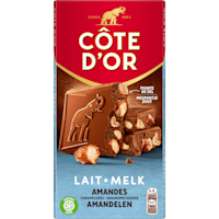 Côte d'Or Bloc melk gekarameliseerde amandel