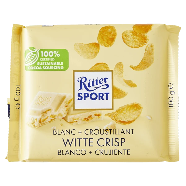 Ritter Sport Chocoladereep Witte Crisp