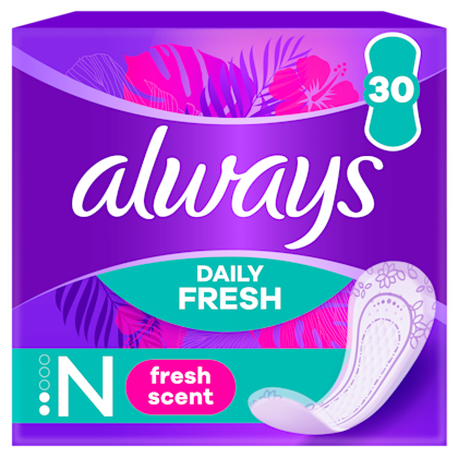 inlegkruisjes fresh normal fresh scent