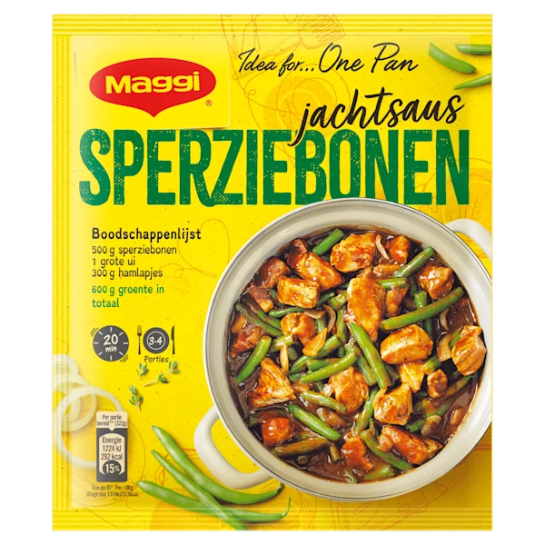 Maggi Hollands pannetje sperziebonen