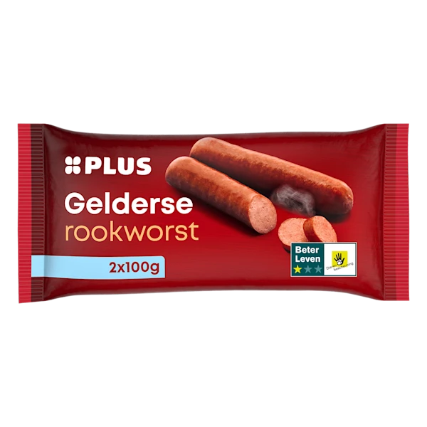 PLUS Gelderse rookworst
