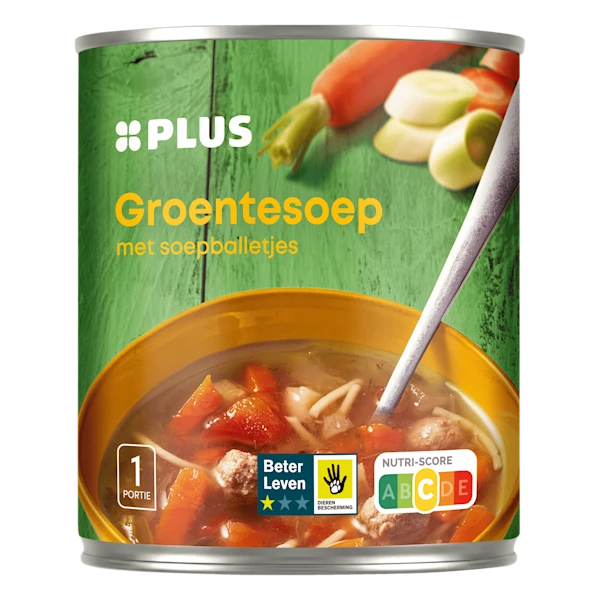 PLUS Groentesoep