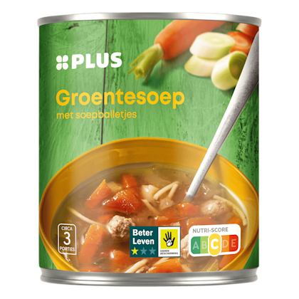 PLUS Groentesoep