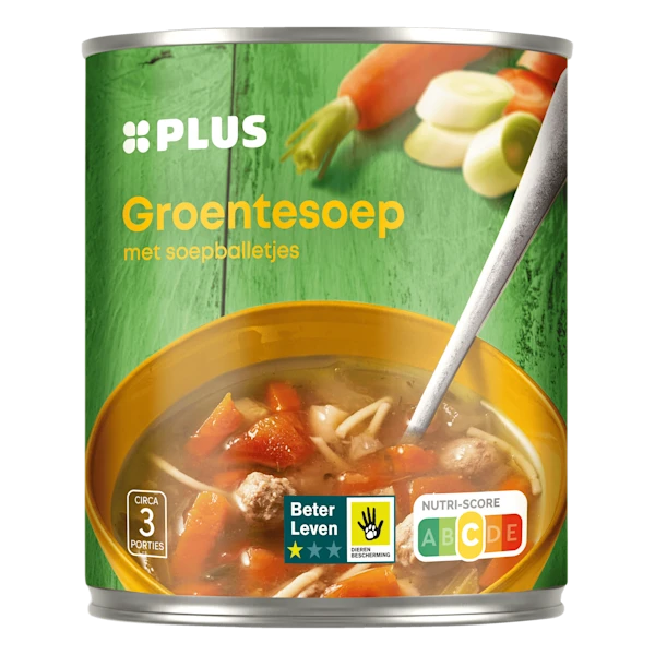 PLUS Groentesoep