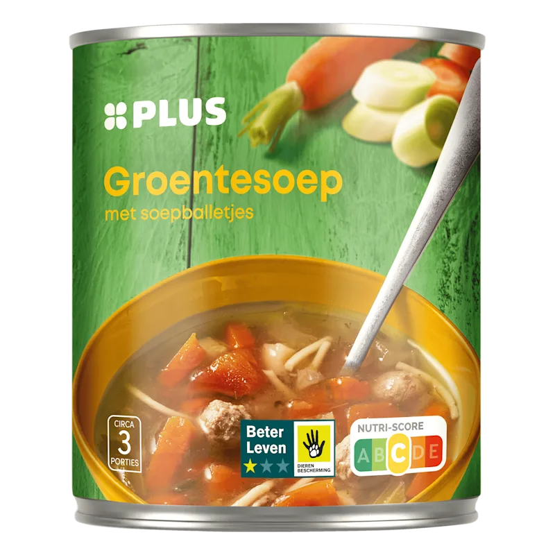 PLUS Groentesoep