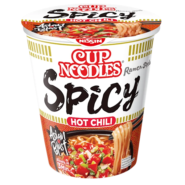 Nissin Noodles spicy