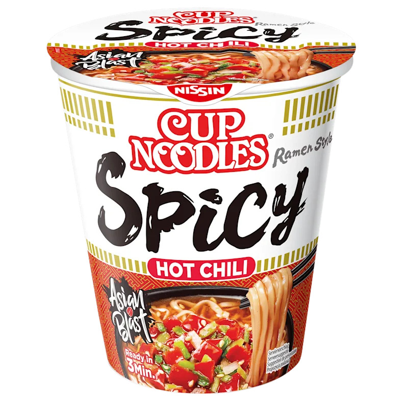 Nissin Noodles spicy