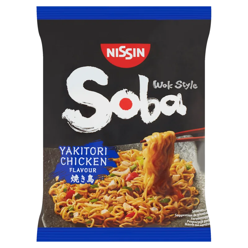 Nissin Soba noodles yakitori