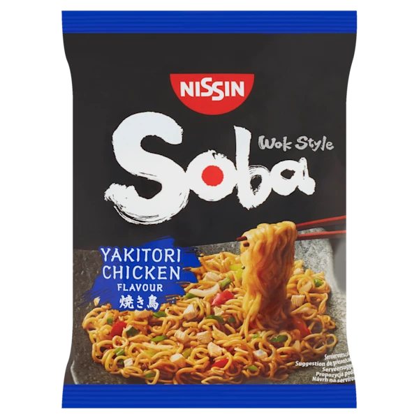 Nissin Soba noodles yakitori