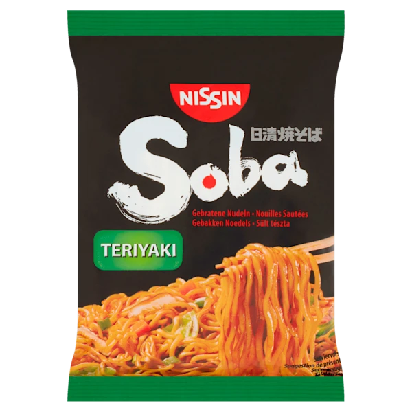 Nissin Soba noodles teriyaki