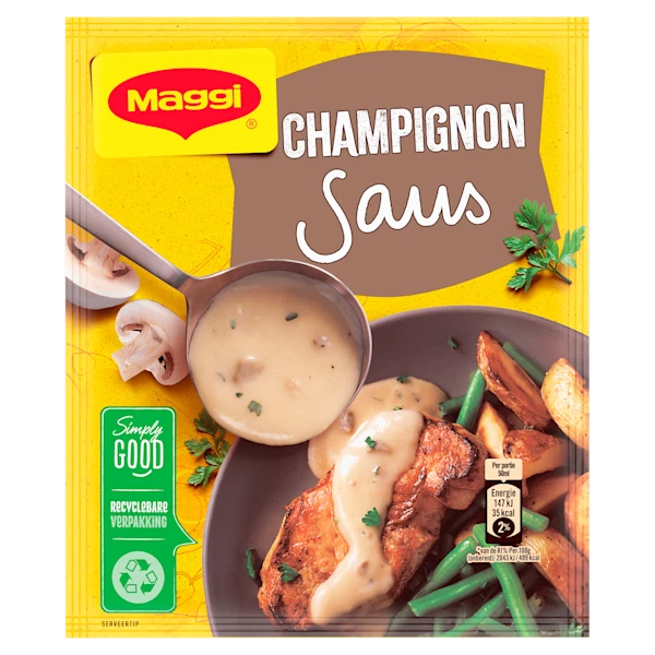 Maggi Mix voor champignonsaus