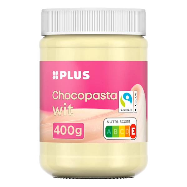 PLUS Witte chocoladepasta Fairtrade