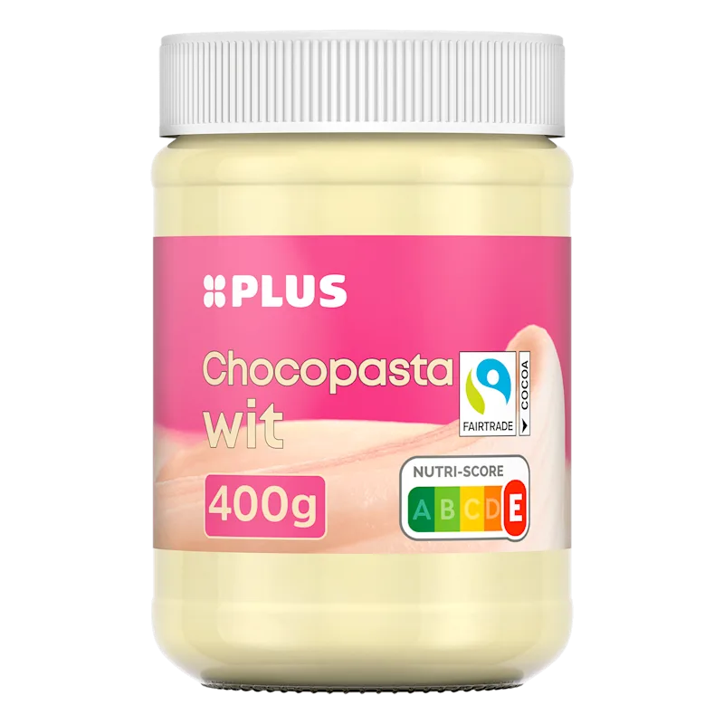 PLUS Witte chocoladepasta Fairtrade