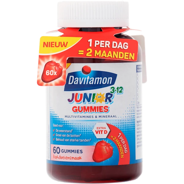 Davitamon Vitamine Junior gummies 3-12 jaar