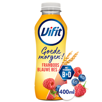Vifit Goedemorgen drink framboos blauwe bes - PLUS