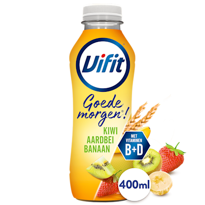 Goedemorgen drink kiwi aardbei banaan - PLUS