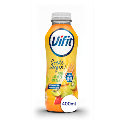 Goedemorgen drink kiwi aardbei banaan