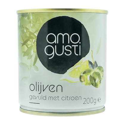 Olijven gevuld met citroen
