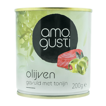 Olijven gevuld met tonijn