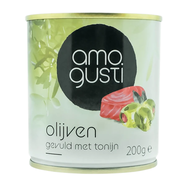 Amogusti Olijven gevuld met tonijn