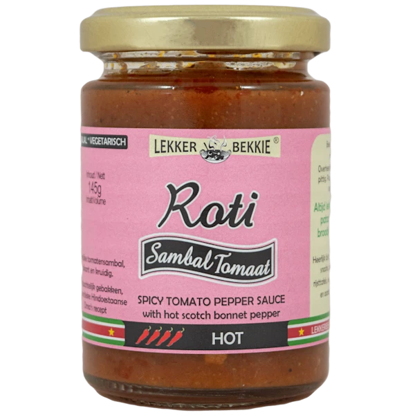 Lekker Bekkie Roti Sambal Tomaat