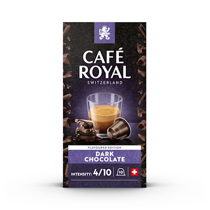 Koffiecups dark chocolate flavour