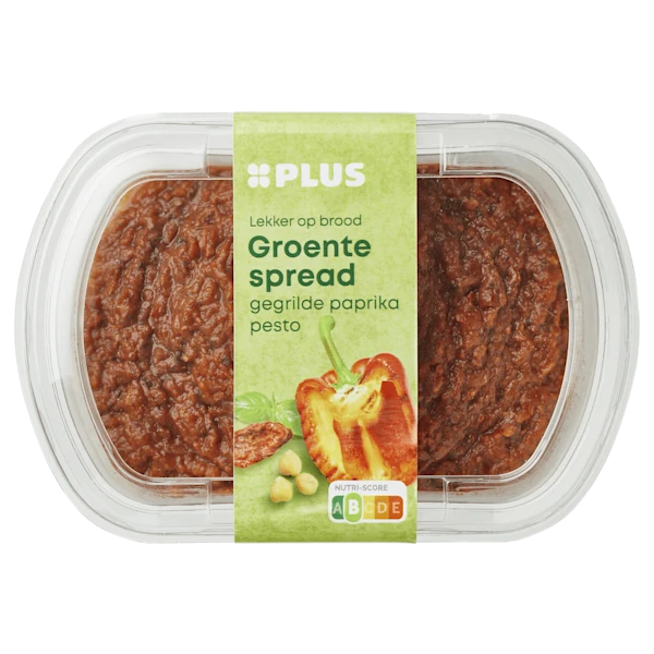 PLUS Groentespread Gegrilde Paprika Pesto
