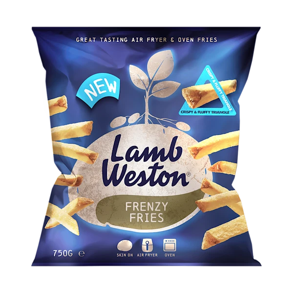 Lamb Weston Frenzy Fries Natural 750gr