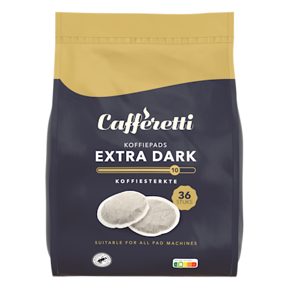 Koffiepads extra dark