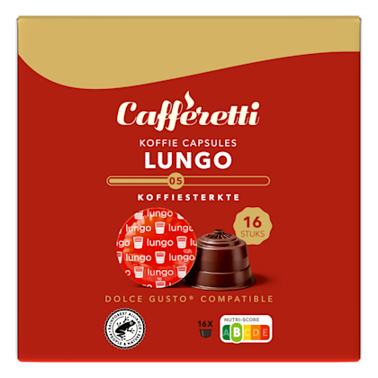 Koffiecapsules lungo